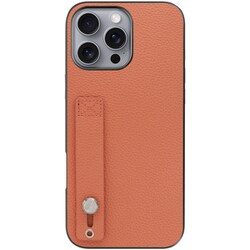 WORK26IP-FM-IP16PM [iPhone 16 Pro Max 用 本革スマホケース/ホールドベルト付き フラミンゴ]