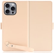 WORK29IP-PK-IP16PM [iPhone 16 Pro Max 用 本革スマホケース/スタンド機能＆ストラップホール付き ピーチピンク]
