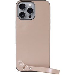 WORK33IP-CM-IP16PM [iPhone 16 Pro Max 用 本革スマホケース/ストラップ＆ストラップホール付き モンブランキャメル]