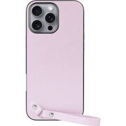 WORK33IP-PL-IP16PM [iPhone 16 Pro Max 用 本革スマホケース/ストラップ＆ストラップホール付き ブルーベリーパープル]