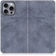 WORK34IP-BU-IP16PM [iPhone 16 Pro Max 用 PUレザースマホケース/スタンド機能＆カードポケット付き ウィンターブルー]