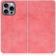 WORK34IP-PK-IP16PM [iPhone 16 Pro Max 用 PUレザースマホケース/スタンド機能＆カードポケット付き スプリングピンク]