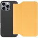 WORK38IP-OG-IP16PM [iPhone 16 Pro Max 用 PUレザースマホケース/ストラップホール＆カードポケット付き メープルオレンジ]