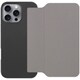 WORK39IP-GY-IP16PM [iPhone 16 Pro Max 用 PUレザースマホケース/ストラップホール＆カードポケット付き グレー]