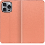 WORK47IP-FM-IP16PM [iPhone 16 Pro Max 用 本革スマホケース/スタンド機能＆カードポケット付き フラミンゴ]