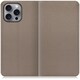 WORK47IP-GB-IP16PM [iPhone 16 Pro Max 用 本革スマホケース/スタンド機能＆カードポケット付き グレージュ]