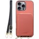 WORK24MPIP-CSM-IP16PM [iPhone 16 Pro Max 用 小銭入れ付きスマホケース/PUレザー/ストラップ付き コスモス]