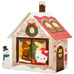 2004年 サンリオ ハローキティ ジオラマハウス クリスマス オルゴール サンリオ ハローキティ ジオラマ クリスマス ハウス 2004年