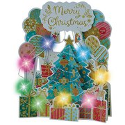 クリスマス ライト&メロディー カラフルライト付き風船とツリー 109789 メロデイ JXPM10-4