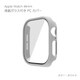 AW-GLPC46-WH [Apple Watch Series10 46mm 液晶ガラス付き PCカバー ホワイト]