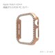 AW-GLPCS42-GO [Apple Watch Series10 液晶ガラス付き PCカバー ストーン 42mm ゴールド]