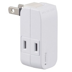 発煙ガードマイクロタップ 2個口 HS-TM2HU3-W