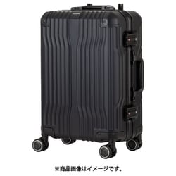 【CRUISER】 アルミニウムフレームキャリー/ダブルキャスター/機内持込可能サイズ/TSAロック搭載/フック付き台座/アルミニウムコーナーパッド 64L ダークネイビー 1512-60DNV