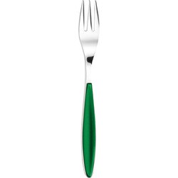 Guzzini（グッチーニ） デザートフォーク FEELING エメラルドグリーン 3Pセット 230005-69