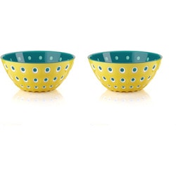 Guzzini（グッチーニ） S ボウル 2個セット Le Murrine イエロー 279412-225