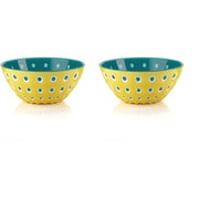Guzzini（グッチーニ） S ボウル 2個セット Le Murrine イエロー 279412-225