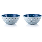 Guzzini（グッチーニ） S ボウル 2個セット Le Murrine ライトブルー 279412-226