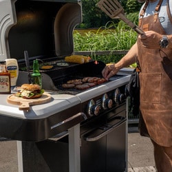 BOSKA ボスカ BBQ レザーエプロン Mr. Smith 955054