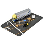 333777 トラックコレクション 物流現場ウィングバンセットH 西濃運輸 [鉄道模型用レイアウト用品]