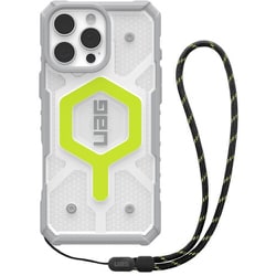 UAG-RIPH24LA-MS-AN/L [iPhone 16 Pro Max用 MAGSAFE対応 PATHFINDER CLEAR（ランヤード同梱）アクティブネオン]