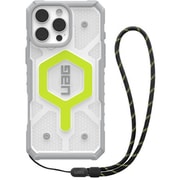 UAG-RIPH24LA-MS-AN/L [iPhone 16 Pro Max用 MAGSAFE対応 PATHFINDER CLEAR（ランヤード同梱）アクティブネオン]