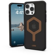 UAG-RIPH24LA-YMS-B/B [iPhone 16 Pro Max用 MAGSAFE対応 PLYO ブラック/ブロンズ]