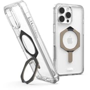 UAG-RIPH24LA-YXM-C/T [iPhone 16 Pro Max用 MAGSAFE対応 PLYO XTE クリア/チタン]
