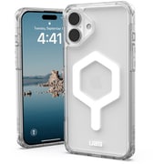 UAG-RIPH24LB-YMS-I/W [iPhone 16 Plus用 MAGSAFE対応 PLYO アイス/ホワイト]