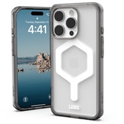 UAG-RIPH24MA-YMS-A/W [iPhone 16 Pro用 MAGSAFE対応 PLYO アッシュ/ホワイト]
