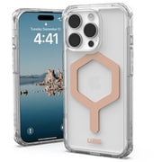 UAG-RIPH24MA-YMS-I/R [iPhone 16 Pro用 MAGSAFE対応 PLYO アイス/ローズゴールド]
