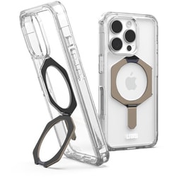 UAG-RIPH24MA-YXM-C/T [iPhone 16 Pro用 MAGSAFE対応 PLYO XTE クリア/チタン]