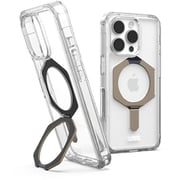 UAG-RIPH24MA-YXM-C/T [iPhone 16 Pro用 MAGSAFE対応 PLYO XTE クリア/チタン]