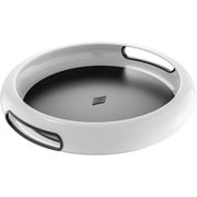 WESCO(ウェスコ) ノンスリップラウンドトレー SPACY TRAY ホワイト 322101-01