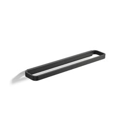 ZONE DENMARK（ゾーンデンマーク） ウォールシングルタオルレール 44cm RIM ブラック 14638