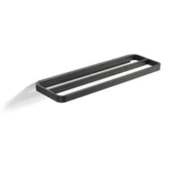 ZONE DENMARK（ゾーンデンマーク） ウォールダブルタオルレール 44cm RIM ブラック 14639