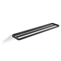 ZONE DENMARK（ゾーンデンマーク） ウォールダブルタオルレール 70cm RIM ブラック 14641