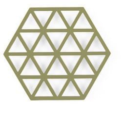 ZONE DENMARK（ゾーンデンマーク） トリベット トライアングル セージ 3Pセット 24364