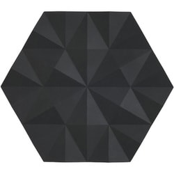 ZONE DENMARK（ゾーンデンマーク） トリベット オリガミ ブラック 3Pセット 11800