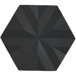 ZONE DENMARK（ゾーンデンマーク） トリベット オリガミ ブラック 3Pセット 11805