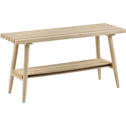 Villa Collection Denmark（ヴィラコレクション デンマーク） ベンチ EBERN ホワイトオーク 341745