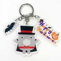 98283 東急電鉄 ハロウィンのるるん アクリルキーホルダー