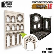 GSWD-13258 ミニチュア 窓枠 Large ナイト [プラモデル用パーツ]
