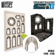 GSWD-13265 ミニチュア 窓枠 Small スケルトン [プラモデル用パーツ]