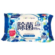リファイン アルコール除菌 ウェットティッシュ 60枚 1個入