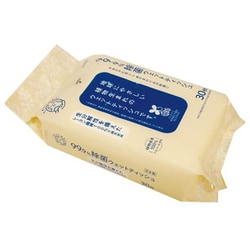 地球おもい アルコール除菌 おでかけウェットティッシュ 30枚