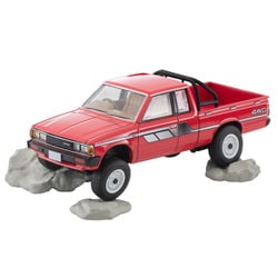 LV-N320b 1/64 ダットサン トラック 4WD キングキャブ AD 赤 [ダイキャストミニカー]