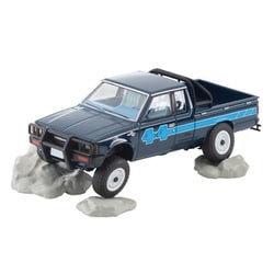 LV-N321b 1/64 ニッサン トラック 4X4 キングキャブ 北米仕様 青 [ダイキャストミニカー]