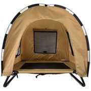 ペット用シェード付きコット ベージュ Lサイズ