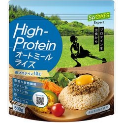スポーツエキスパート High-Protein オートミールライス 500g