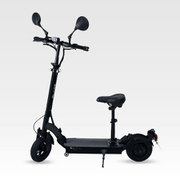 KICKBOARD Basic 本体 ブラック [キックボードEVベーシックモデル 特定小型原動機付自転車 特定小型 免許不要 折りたたみ ブラック]